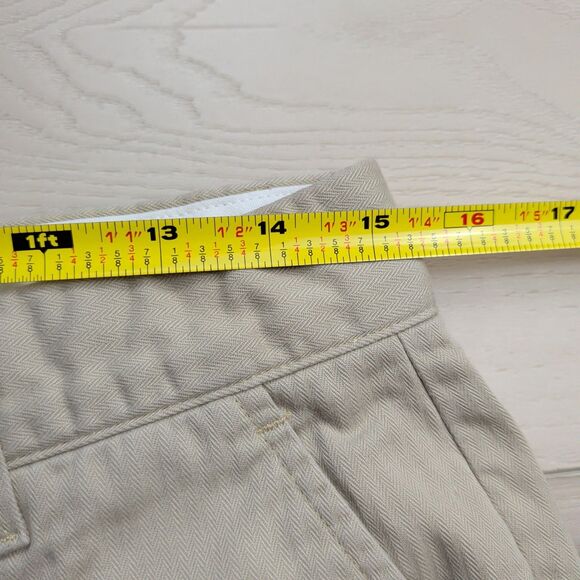 Vintage Polo Ralph Lauren Chino Pants Mens 30X31 Flat Front Beige Made in USA - Picture 6 of 11